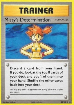 Misty's Determination (EVO 080) - XY Evolutions