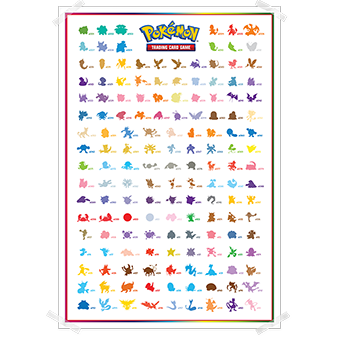 Poster originele 151 Pokémon