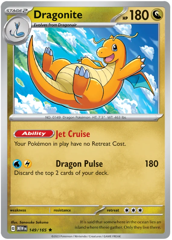 Dragonite (MEW 149) - SV 151