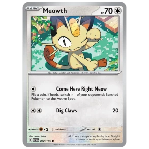 Meowth (MEW 052) - SV 151
